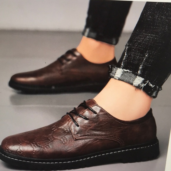 Men\'s shoes business leather shoes